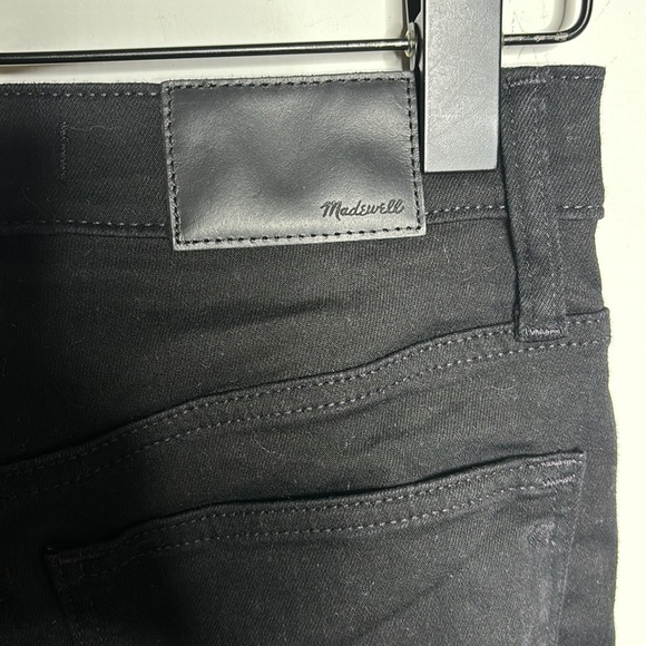 Madewell Women's Black Straight Leg Jeans - Picture 8 of 9